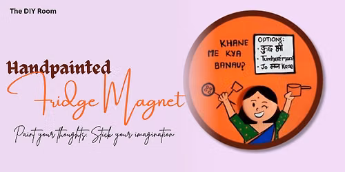 Handpainted Fridge Magnet