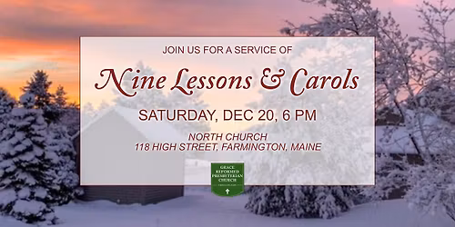 A Service of Nine Lessons and Carols
