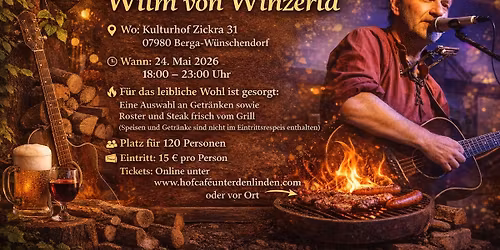 Musikabend mit Wilm von Winzerla 