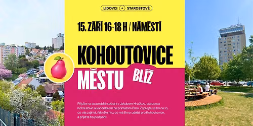 SOUSEDSK\u00c9 SETK\u00c1N\u00cd: Kohoutovice bl\u00ed\u017e m\u011bstu