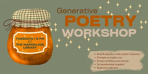 Generative Poetry Workshop