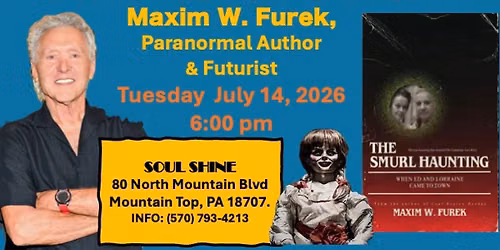The Smurl Haunting by author Maxim Furek