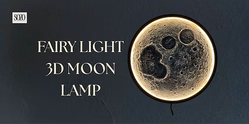 FAIRY LIGHT 3D MOON LAMP