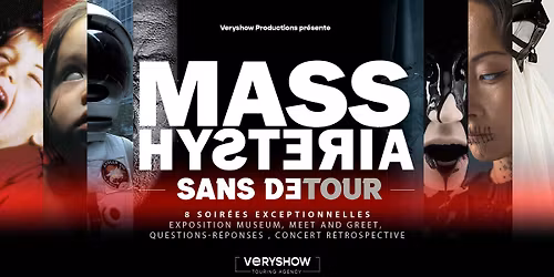 MASS HYSTERIA "SANS DETOUR" \u2022 05\/11\/2026 \u2022 L'\u00c9tage, Rennes