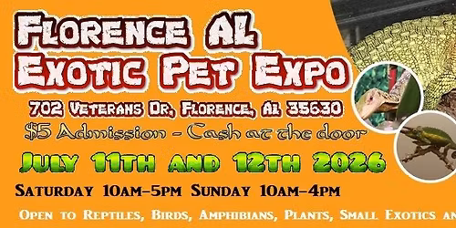 Florence Exotic Pet Expo 