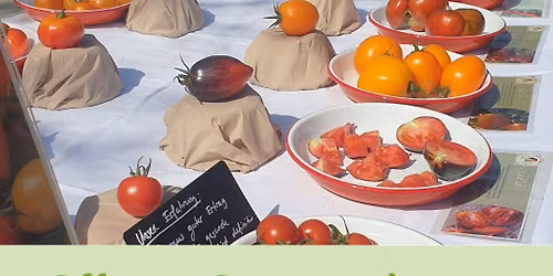 Offener Garten mit Tomatenfest