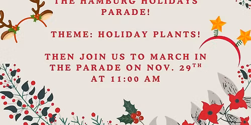 CRAFT NIGHT W\/ RCWNY - HAMBURGH HOLIDAY PARADE PREP