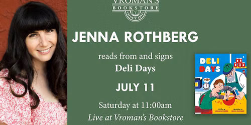 Jenna Rothberg reads from & signs Deli Days