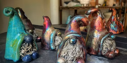 Raku Workshop:  Paint & Fire Gnomes