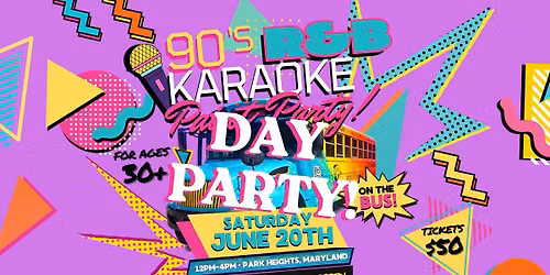 90's R&B Karaoke Paint (DAY) Party