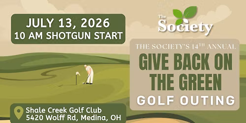 The Society's 14th Annual Give Back on the Green Golf Outing