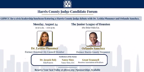 Harris County Judge Candidate Forum