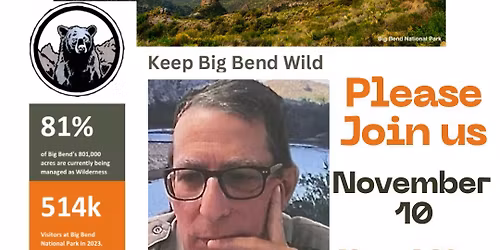 Keep Big Bend Wild 