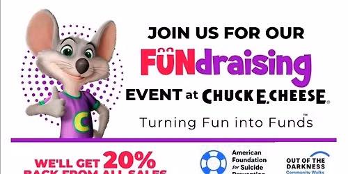 Chuck E. Cheese Fun into Funds- Yellowstone Valley