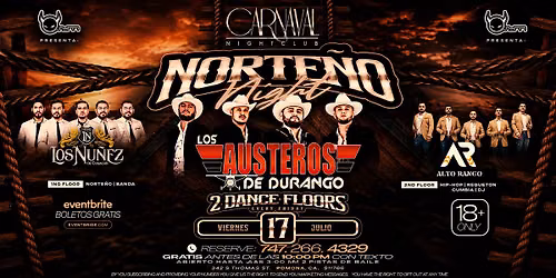 Friday Night Julio 17 - Banda, Norte\u00f1o, y Reggaeton