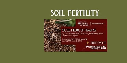 Soil Fertility - Soil Health Talks