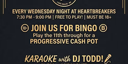 Free Bingo Every Wednesday