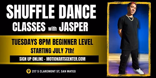 \ud83d\udc5fShuffle Dance Classes with Jasper!