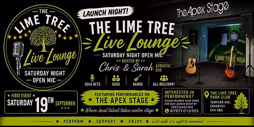 THE LIME TREE - Live Lounge