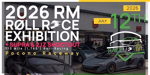 RaceMotive 1\/3 Mile Roll Race Exhibition