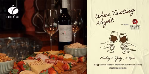Wine Tasting Night with Aravina \ud83c\udf77