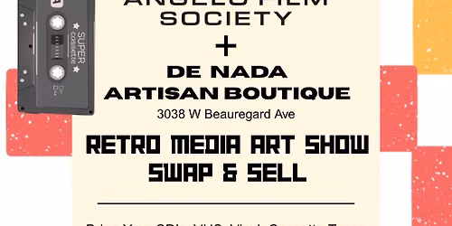 Retro Media Art Show \/ Swap & Sell