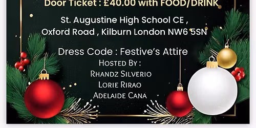 Christmas \u201c Dinner and Dance \u201c