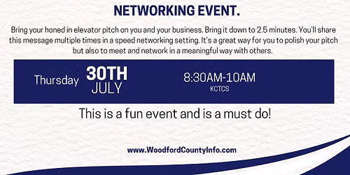 Speed Networking Event with the Chamber