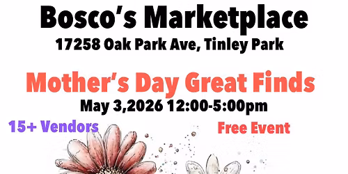 Bosco\u2019s \ud83c\udf38 Mother\u2019s Day Great Finds Event \ud83c\udf38