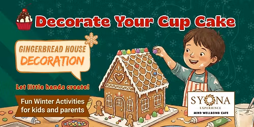 Decorate Your Cup Cake: Fun Winter Activity for Kids & Parents