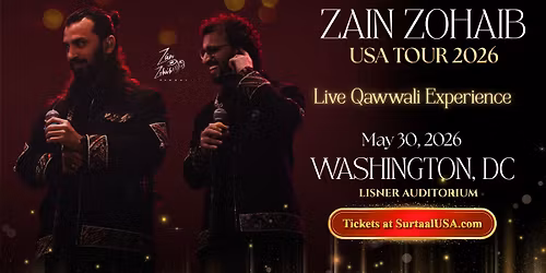 Zain Zohaib: Live Qawwali in Washington, DC