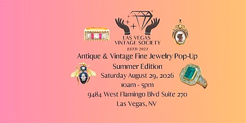Vintage & Fine Jewelry Pop-Up
