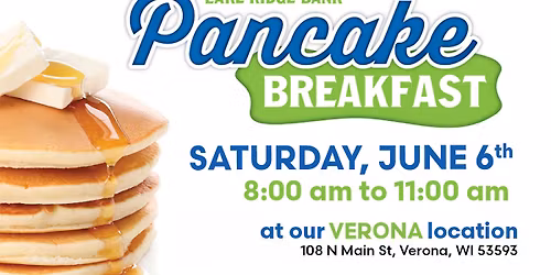 Community Appreciation Pancake Breakfast
