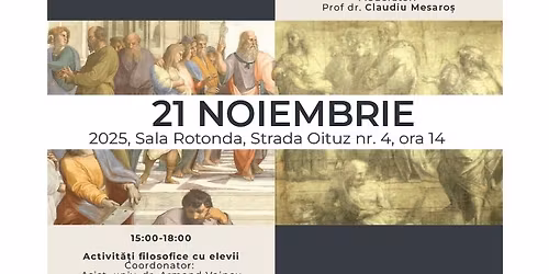 Practici filosofice de ZIUA MONDIAL\u0102 A FILOSOFIEI
