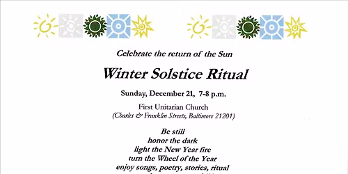 Winter Solstice Ritual