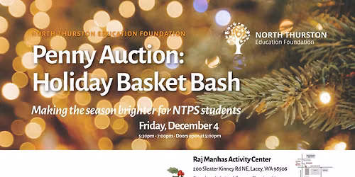 Penny Auction: Holiday Basket Bash \ud83c\udf84
