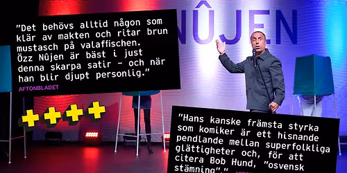 \u201cMedborgare N\u00fbjen\u201d \u2013 en standupf\u00f6rest\u00e4llning med \u00d6zz N\u00fbjen