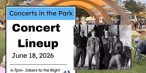 Concerts in the Park: Jokers to the Right and Above the Fray
