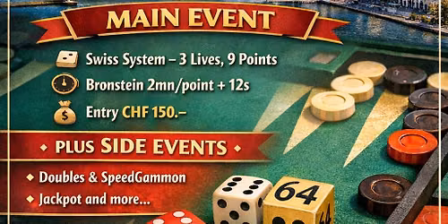 20th Geneva Backgammon Open