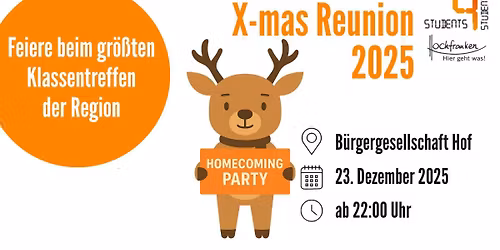 Homecoming - Party Hof 2025