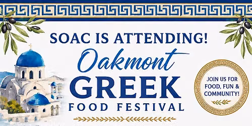SOAC Social event - Greek festival