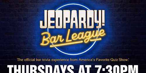 Jeopardy Bar League