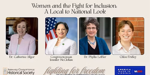 Women and the Fight for Inclusion: A Local to National Look