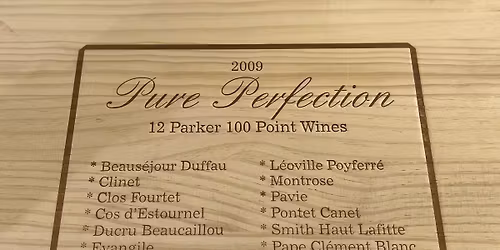 Soir\u00e9e exceptionnelle: d\u00e9gustation de grands Bordeaux