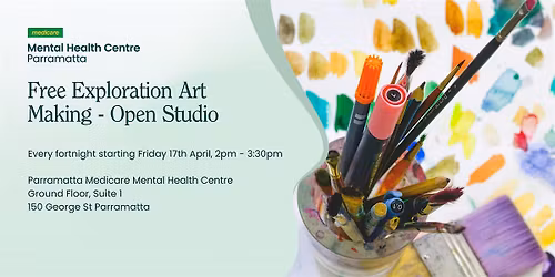 Free Exploration Art Making - Open Studio