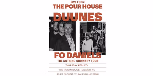 Fo Daniels at Pour House Music Hall