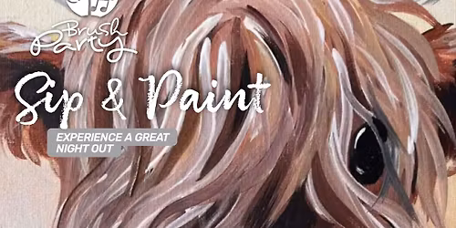 Paint 'Highland Fling' In Gloucester with Brush Party with Kirsty