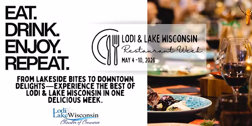 Lodi & Lake Wisconsin Restaurant Week 2026