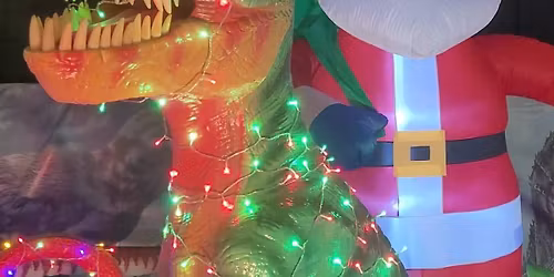 Christmas Lights Nights with Dinosaurs!!!