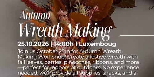 Autumn Wreath Making